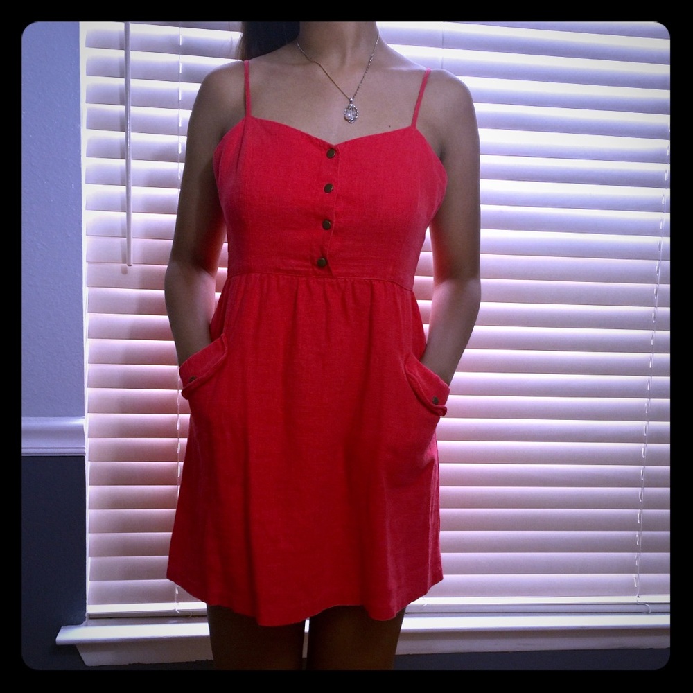 Summer spaghetti strap dress